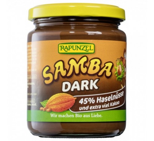 Crema Samba dark VEGAN bio Rapunzel 250g